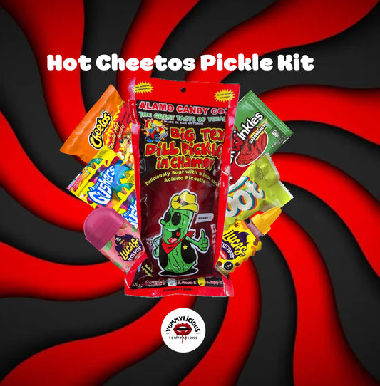 Yummylicious Hot Cheeto Pickle Kit